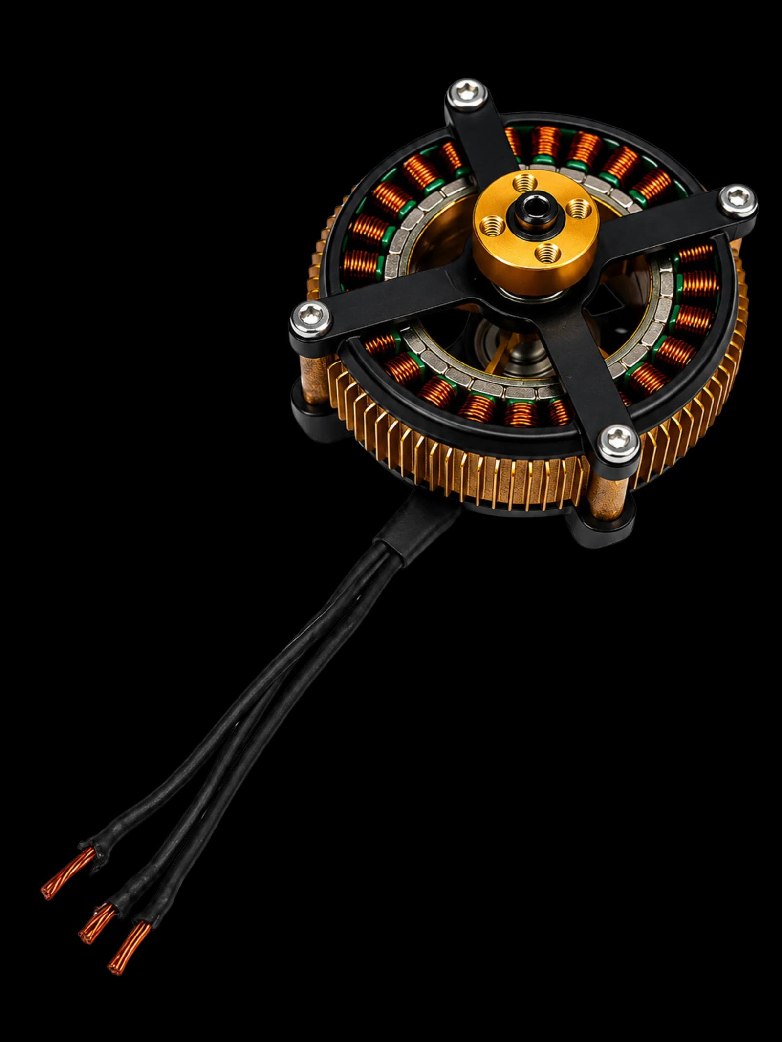 SRM air-cooled BLDC propulsion motor